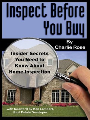 cover image of Inspect Before You Buy